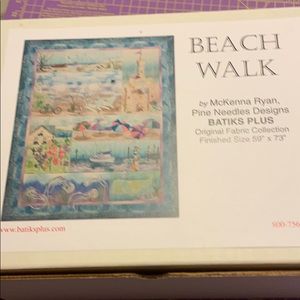 McKenna Ryan Beach Walk Compl Quilt Pattern Kit